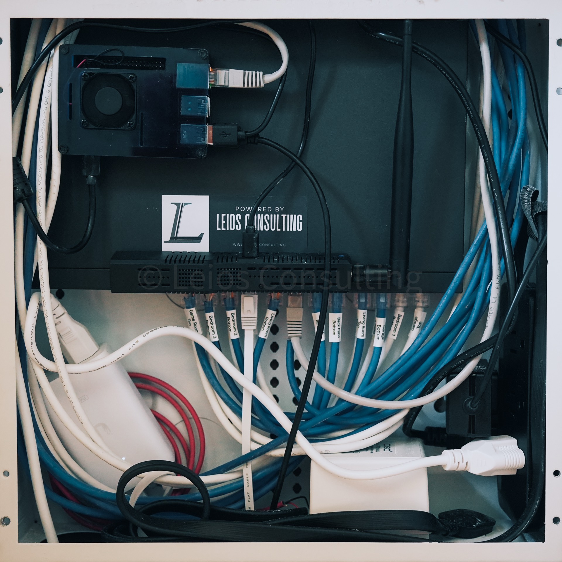 Stone Mill Court smart home project